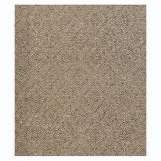 Schumacher Tortola Paperweave Wallpaper in Carbon For Sale