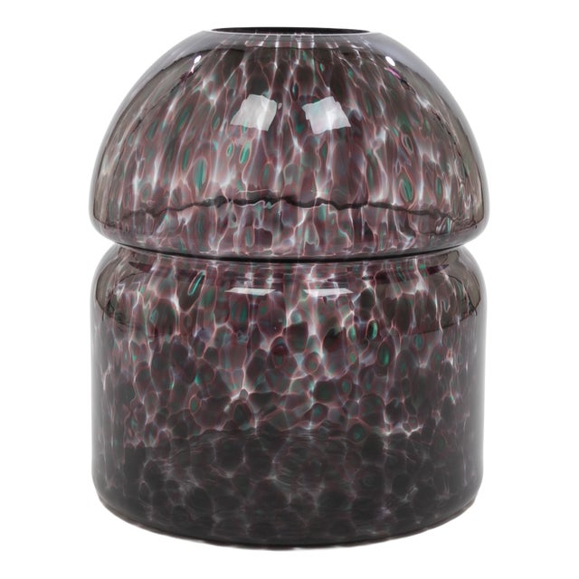 Purple Glicine Vase by Gae Aulenti for Vistosi, 1970s For Sale