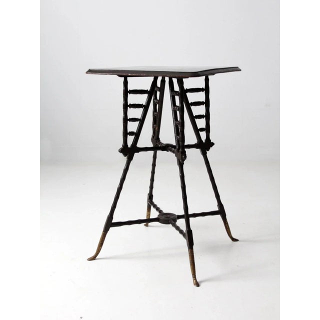 Antique End Table For Sale - Image 12 of 12