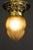 Brass polished and stove enameled Original antique glass shade Up to 250V (Europe/UK Standard).The wiring of this item may...