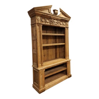 Restoration Hardware Entablature Collection Two Piece Bookshelf For Sale