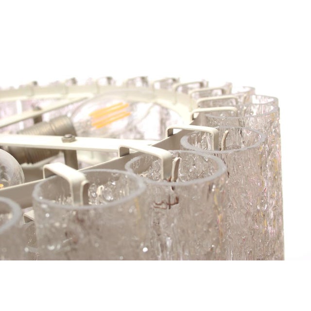 Metal Crystal Chandelier from Doria Leuchten, Germany, 1965 For Sale - Image 7 of 17