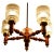 1960s Mid-Century Wood Chandelier attributed to Instala Jilove U Decina, 1960s For Sale - Image 5 of 13