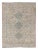 Blue and Taupe Antique Persian Shiraz Rug With Tribal Geometric Medallions For Sale