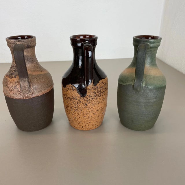 Fat Lava Supercolor Vases from Marei, Germany, 1970s, Set of 3 For Sale - Image 13 of 17
