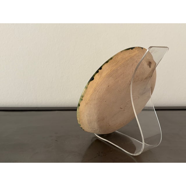 Maritime Wall Plate with Fish Motif by Wilhelm Löber for Rügenkeramik, 1960s For Sale - Image 6 of 18