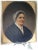 Mid 19th Century Antique Primitive Oil Painting, Portrait of a Lady in Lace For Sale - Image 5 of 9