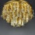 Metal Murano Chandelier, Italy, 1960s For Sale - Image 7 of 13
