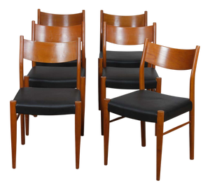 Vintage Chairs from Consorzio Sedie Friuli, 1960, Set of 6