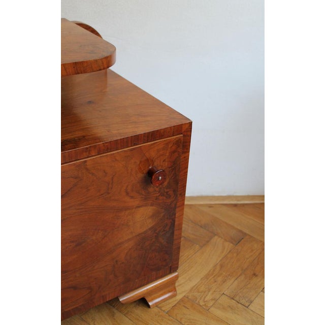 Vintage Art Deco Bedside Table, 1930s For Sale - Image 12 of 16