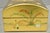 Vintage Chinese Oriental Gold Leaf Dome Lid Jewelry Box W/ Soapstone Figures For Sale - Image 12 of 18