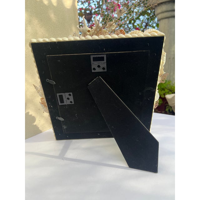 Glass CSS Seashell Photo Frame For Sale - Image 7 of 8