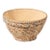 Vintage Large Brown + Blue Spongeware Bowl For Sale