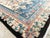 Textile Galerie Shabab Collection Mid-20th Century Handmade Chinese Art Deco Throw Rug For Sale - Image 7 of 9