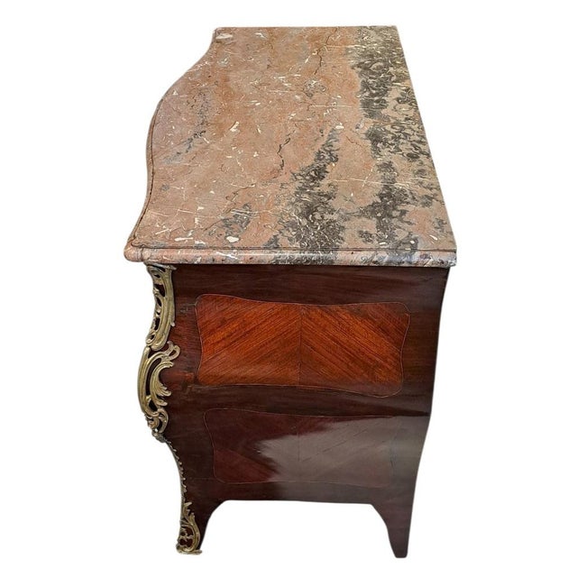 Louis XV Paneled Chest of Drawers, France For Sale - Image 6 of 8