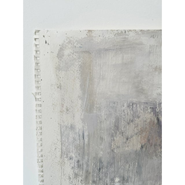 Paper Color Study Abstract Acrylic Painting Untitled #10 by Stephanie Visser For Sale - Image 7 of 9