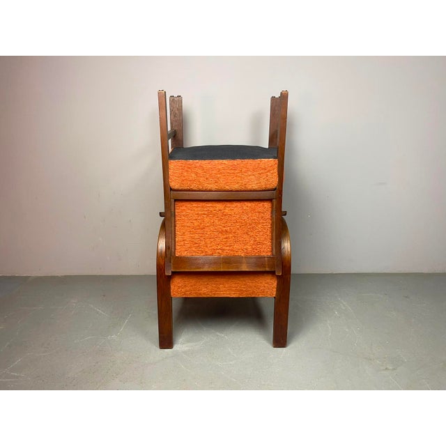 Dutch Art Deco Sculptural Armchairs, 1930s, Set of 2 For Sale - Image 17 of 18