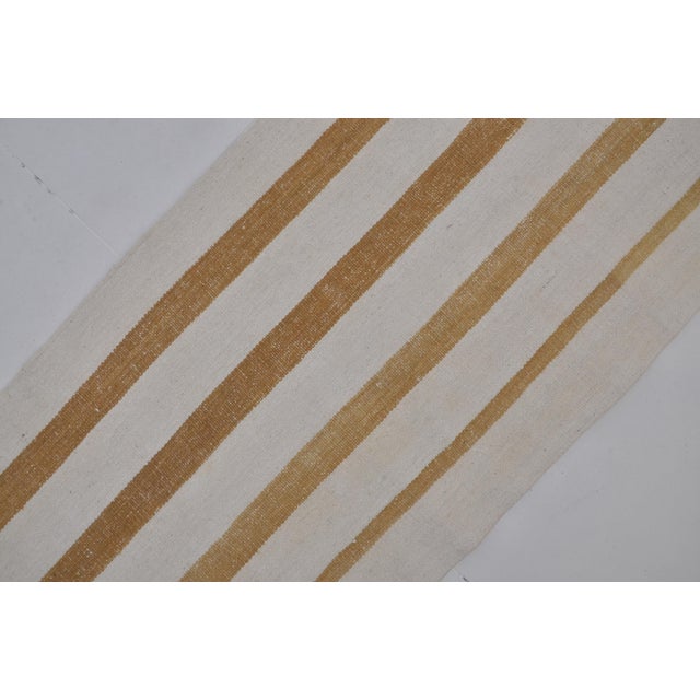 1960s Organic Vintage Kilim Runner For Sale - Image 5 of 10