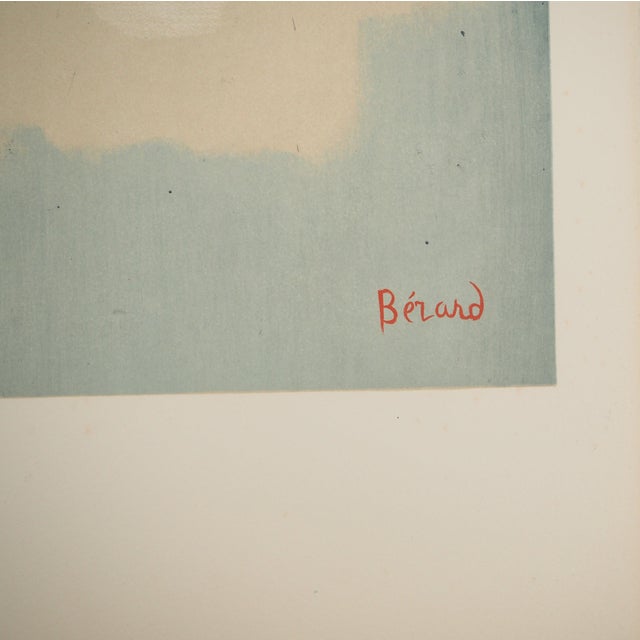 Christian BERARD (1902-1949) Ballet, the three friends, 1969 Lithography (Mourlot workshop) Signed in the plate On Arches...