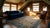 Extraordinary Tan Beige and Blue Color With Symetric Florid Antique Indian Rug For Sale - Image 13 of 15