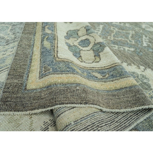 Textile Turkish Oushak Rug 8'9" x 12'8" #19380 For Sale - Image 7 of 8