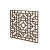 This is a traditional Chinese decorative panel with a geometric pattern in a square shape. Dimensions: 23.5" x 23.5"...