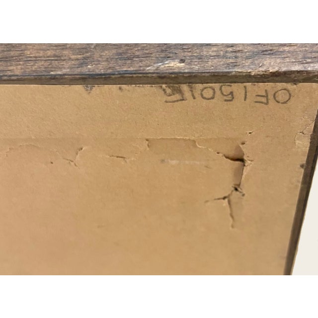 Paint Nancy Taylor Stonington "St. Michael's Cathedral" Lithograph Print of Watercolor Painting, Framed For Sale - Image 7 of 9