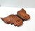 Vintage Folk Art Carved Wood Butterfly Wall Sculpture – Burned Wood Relief For Sale - Image 4 of 9