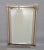 Pierre Cardin Style Mid-Century Modern Chrome, Brass & Wood Beveled Wall Mirror For Sale - Image 13 of 13