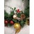 Farmhouse Partridge in Pear Tree Winter Door Wreath Realistic Holiday Crystal Fruit Apple For Sale - Image 3 of 16
