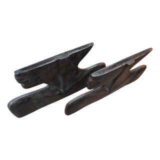Modern Sculptures by Louis Smeyers, 1920s, Set of 2 For Sale