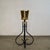 1980’s Hollywood Regency Black & Brass Plant Stand & Planter For Sale In Los Angeles - Image 6 of 12