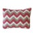Salmon Triangle Geométrica Cushion from Com Raiz For Sale