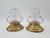 1970s Vintage Wall Sconces in Brass and Cut Glass, 1970s, Set of 2 For Sale - Image 5 of 9