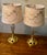 Mid-Century Modern Kaeder Leuchten Brass and Crystal Lamps For Sale - Image 3 of 12
