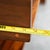 Mid Century Danish Modern Console Table Entryway Storage Walnut Shelving MCM For Sale - Image 11 of 11