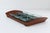 Vintage Danish Teak Tray with Glass Bowls from Jens Harald Quistgaard, 1960s, Set of 7 For Sale - Image 6 of 12