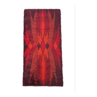 Danish Rya Tapestry in Wool by Ege, Denmark, 1970s For Sale