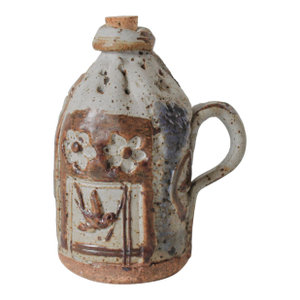 Vintage Signed Studio Art Pottery Jug