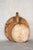 This early 20th century antique European breadboard is hand-carved from solid wood and worn beautifully with age. Perfect...