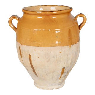 French Terracotta Vase or Confit Pot For Sale