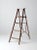 Vintage Rustic Painted Wooden Ladder For Sale - Image 12 of 12