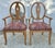 Vtg. Set of Six Ethan Allen Shield Back Transitional Style Dining Chairs For Sale - Image 11 of 17