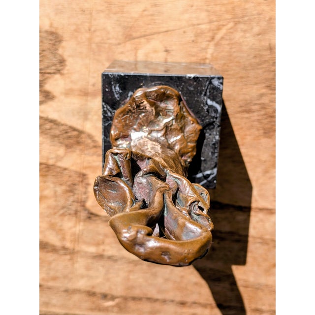 Metal Salvador Dali, The Key, 1970, Bronze & Marble For Sale - Image 7 of 16