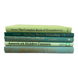 Collection of 5 Vintage Nature/Botanical Books For Sale