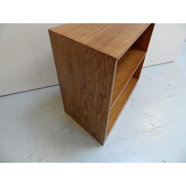 Vintage Open Bookcase in Oak, 1950s For Sale - Image 6 of 10