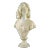 Italian Alabaster Bust of a Young Woman, Circa 1900 For Sale