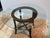 Crate & Barrel Halo Glass + Wood Dining Table For Sale - Image 12 of 12