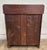 Antique 19th Century Victorian Burled Panel Cabinet Washstand Commode For Sale - Image 9 of 9
