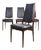 Rosewood Danish Modern Dining Chairs - A Set of 4, Denmark For Sale